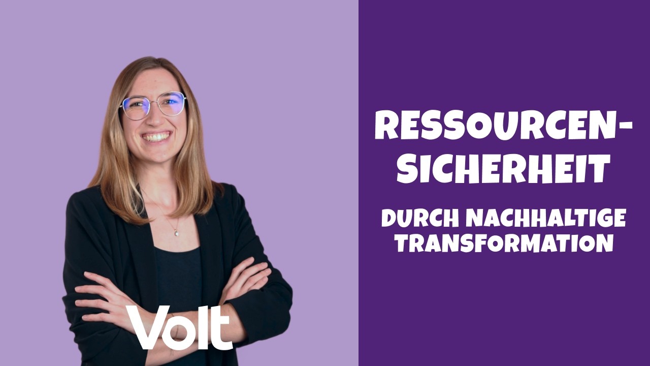 Ressourcensicherheit durch nachhaltige Transformation – Anita Schallenberg