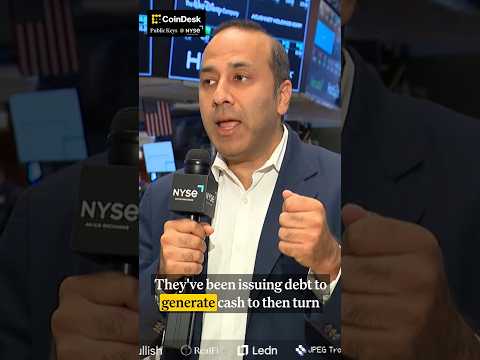 "Michael Saylor said...sell your kidney...but don't sell your Bitcoin. He's selling the Bitcoin."