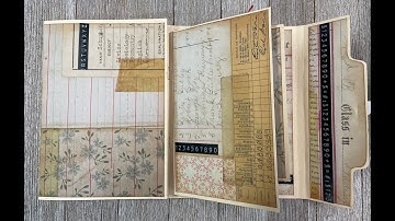 5-23-25  Tim Holtz Style Folios with Kellie