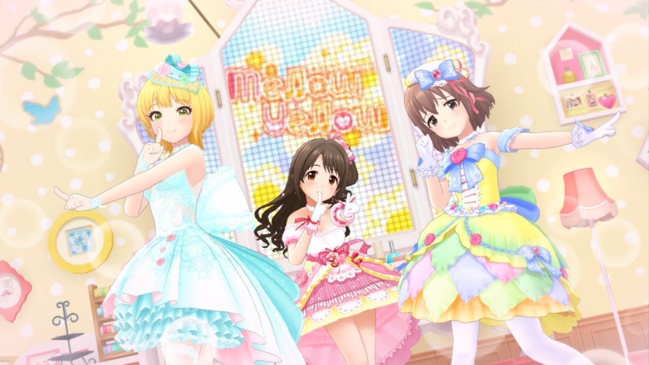 デレステMV】Kawaii make MY day! / アミマネラ（島村卯月、宮本