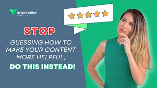 Stop Guessing How to Improve Your Content (Do THIS Instead!)