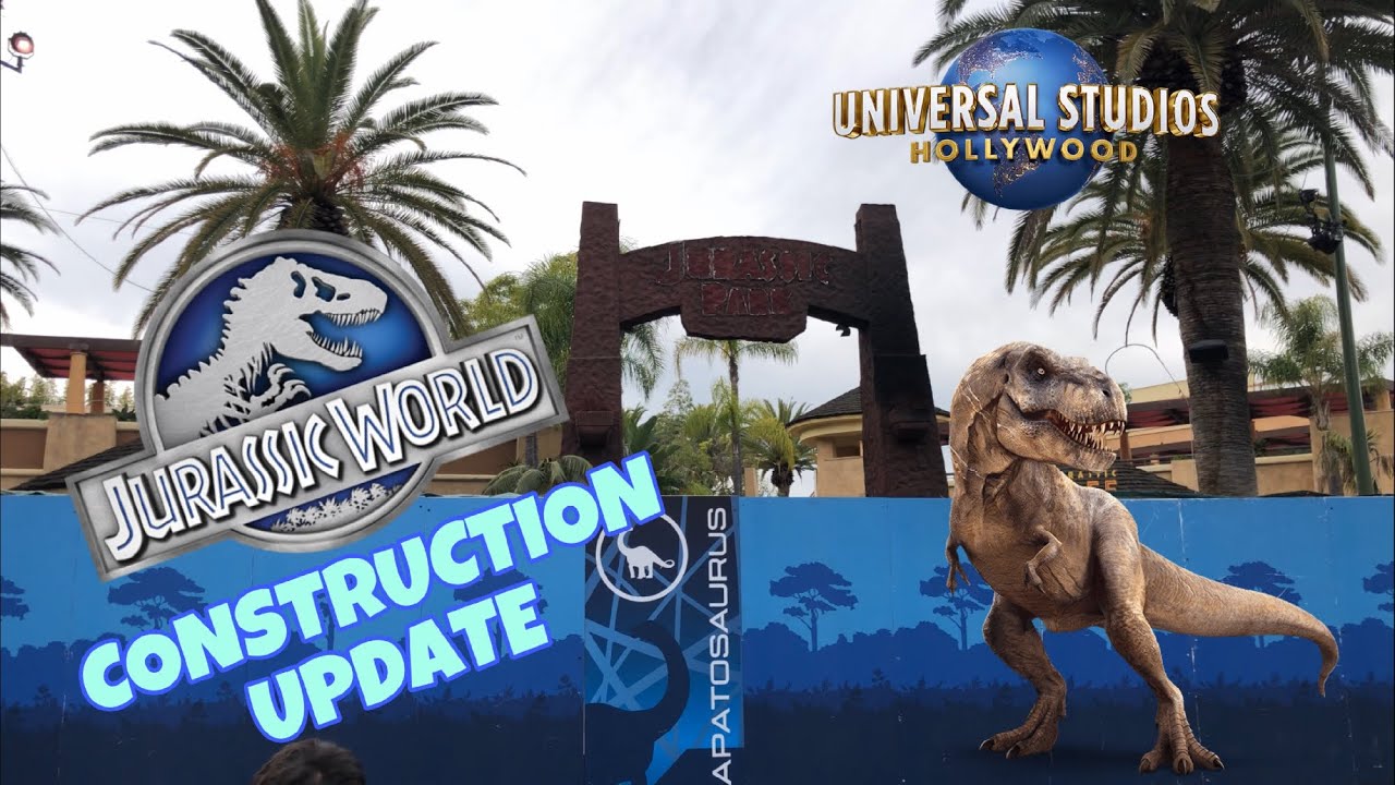Jurassic World Construction Update (2019) | Universal Studios Hollywood