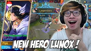 NEW HERO LUNOX 4 SKILL AUTO LEGENDARY - MOBILE LEGENDS INDONESIA