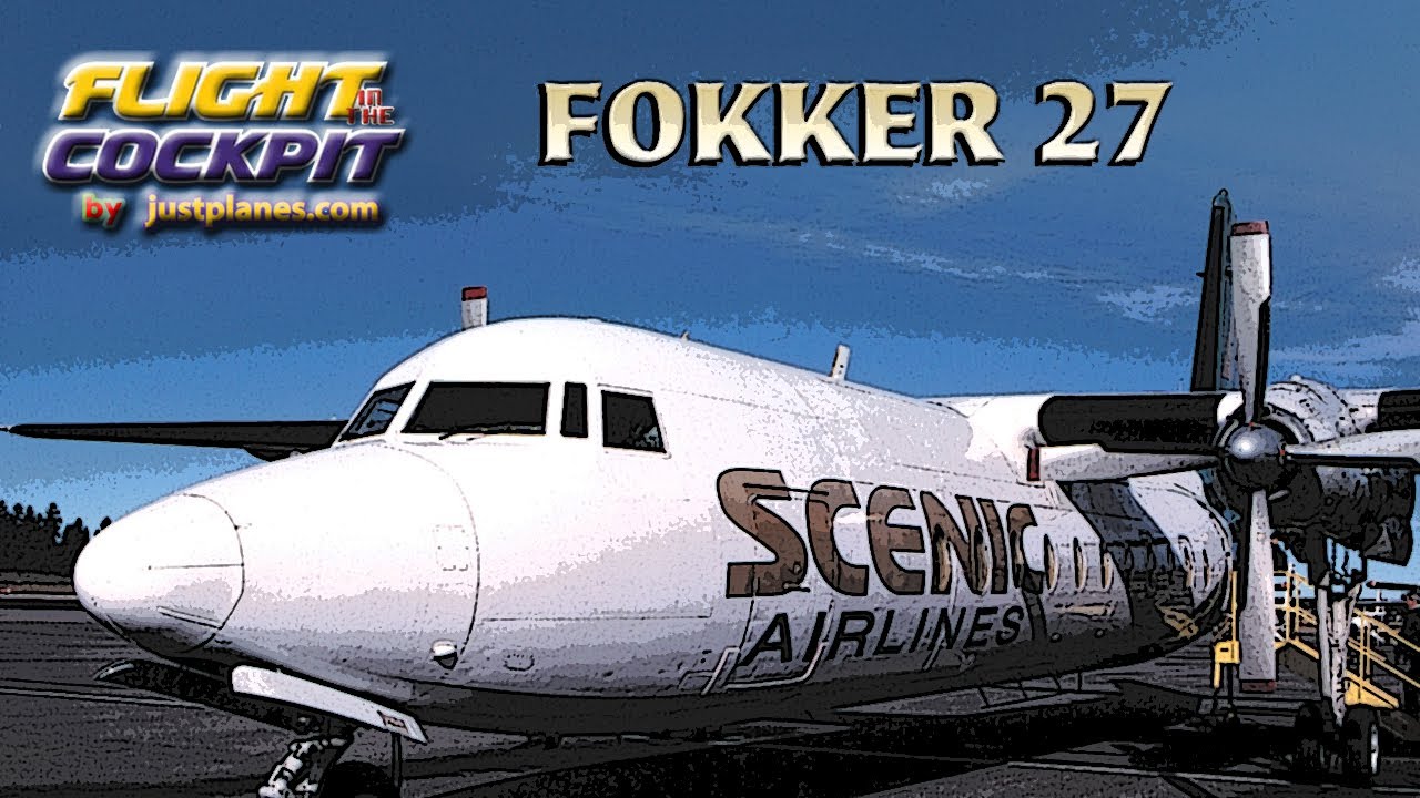 Scenic Fokker 27 over Grand Canyon (2001)