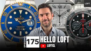 Hello LOFT 175 Rolex Submariner, "Bluesy", Omega, Cartier y más de 15 nuevos relojes en LOFT.watches