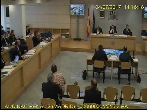 Video juez dormido de Gürtel 4julio2017 (Parte1/2)