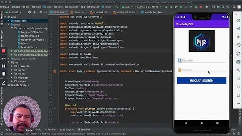 28 Conexion a Base de datos MySQL (Programar inicio de sesión) - Diseño de aplicaciones