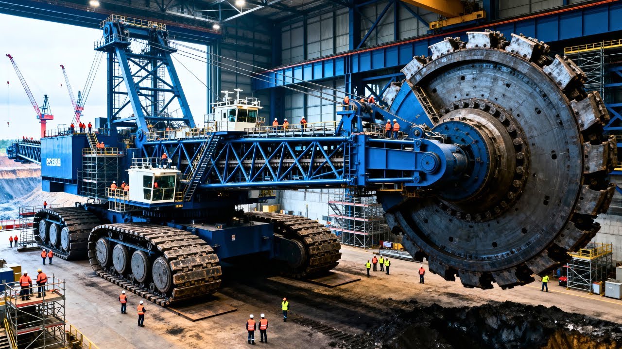 Inside the Bagger 293 Factory: Building the World's Largest Land Vehicle (Complete Process)