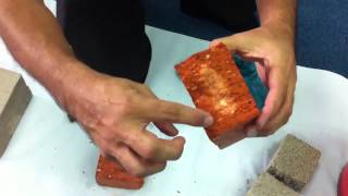 Kamcrete AAC Block - Water Absorption Comparison between Solid bricks & Clay bricks