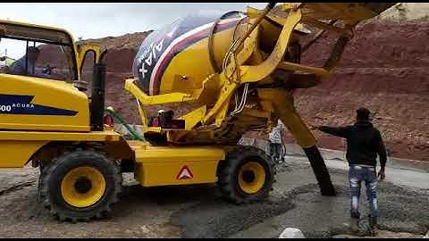 AJAX Argo 4500 self loading concrete mixer