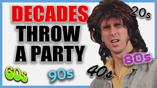 The Decades Throw A Party Foil Arms And Hog