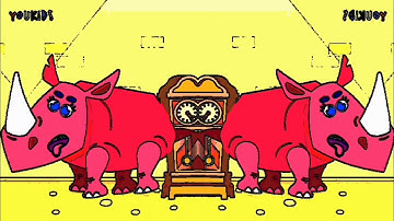 HICKORY DICKORY DOCK RHINO||normal and faster reverse with random of effects