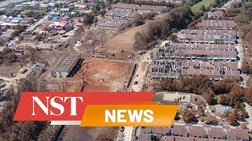 Drone footage reveals devastation at Putra Heights gas explosion site