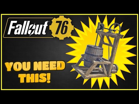 New Butter Churn Camp Resource - Fallout 76