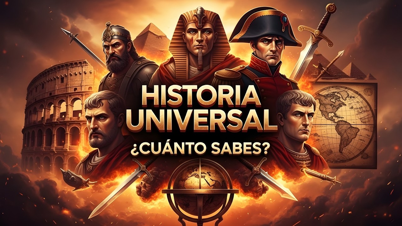 ¿Cuánto sabes de Historia Universal? 🧠 Atrévete a este quiz | Ready Quiz