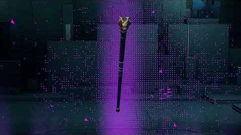 Hyper Scape - Big Cat Cane - Melee Weapon Preview