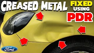 REMOVING these CREASES with PDR!!! Ford Puma LIMITED EDITION