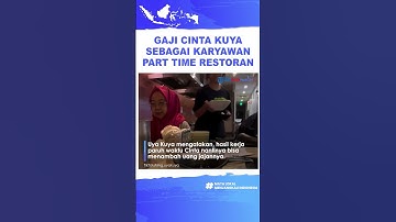 Meski Hidup Enak, Cinta Kuya Tak Malu Bekerja Part Time di Amerika, Ternyata Gajinya Belasan Juta