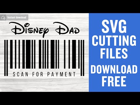 Disney Dad Svg Free Cutting Files for Silhouette Instant Download