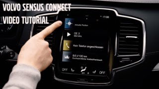 Volvo Sensus Connect Video Tutorial