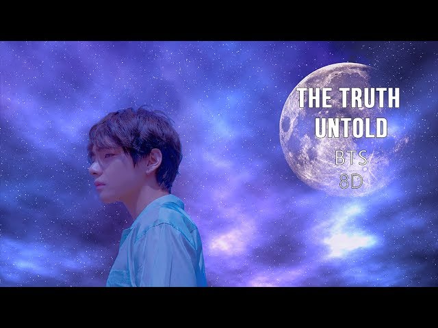 BTS (방탄소년단) - THE TRUTH UNTOLD (전하지 못한 진심) (feat. Steve Aoki) [8D USE HEADPHONE] 🎧 class=