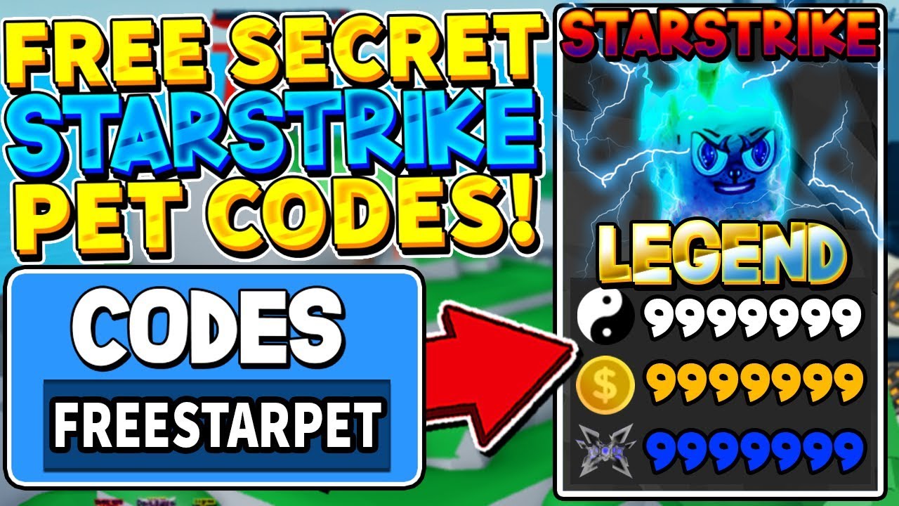 FREE LEGEND STARSTRIKE PET CODES AND MAX RANK IN NINJA LEGENDS! Roblox