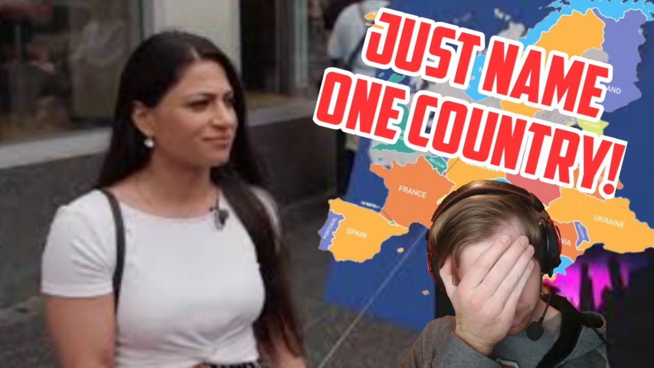 American Reacts - Can Americans Name ANY County? ANY?!