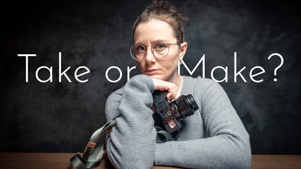 Don't TAKE pictures. MAKE them