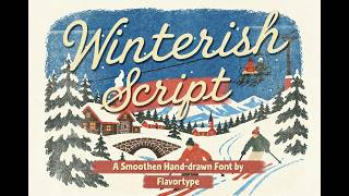Winterish Script Font Download