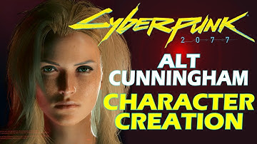 Cyberpunk 2077 - Female V Alt Cunningham Character Creation (+ Screenshots & OST)
