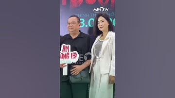 NSUT Tuyết Thu khoác tay nghệ sĩ Tiểu Bảo Quốc xuất hiện tại buổi ra mắt phim Âm Dương Lộ