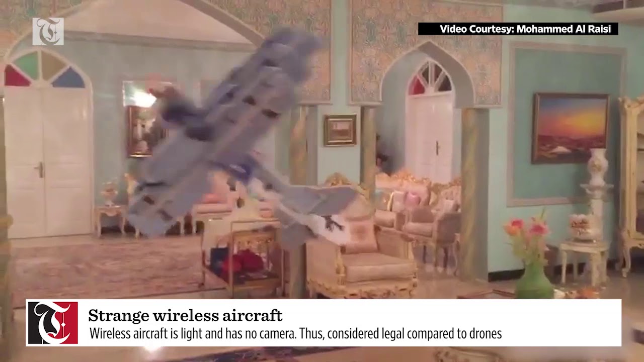 Strange wireless aircraft doha mapa