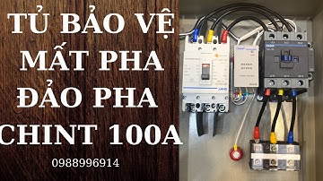 Tủ chống mất pha đảo pha lỗi pha 100A CHINT giá rẻ cho trang trại