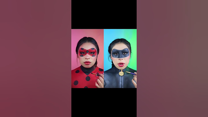 Ya tenía ganas de publicarlo 🐈‍⬛🐞✨ #makeup #cosplay #ladybug #chatnoir