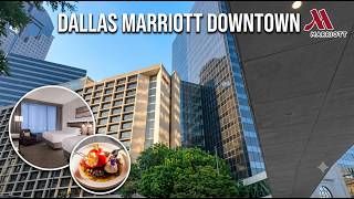 [4K] Hotel Tour | 🇺🇸 DALLAS, Marriott Downtown 2025 | Guidebook Traveller