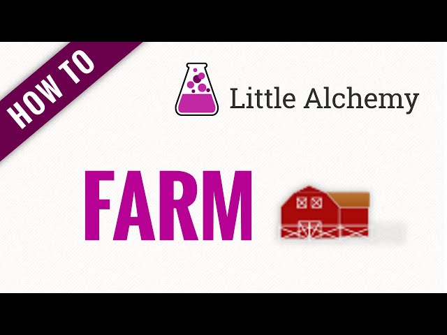 How to make farm in Little Alchemy – Little Alchemy Official Hints!