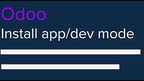 Odoo 16 - Cara Install Aplikasi/ Modul dan mengaktifkan developer mode