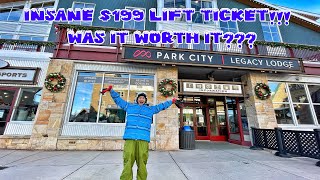 Flying To Utah and Snowboarding Park City For A Day 2022