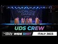 Uds crew  frontrow  junior team division  world of dance italy 2023  woditaly23
