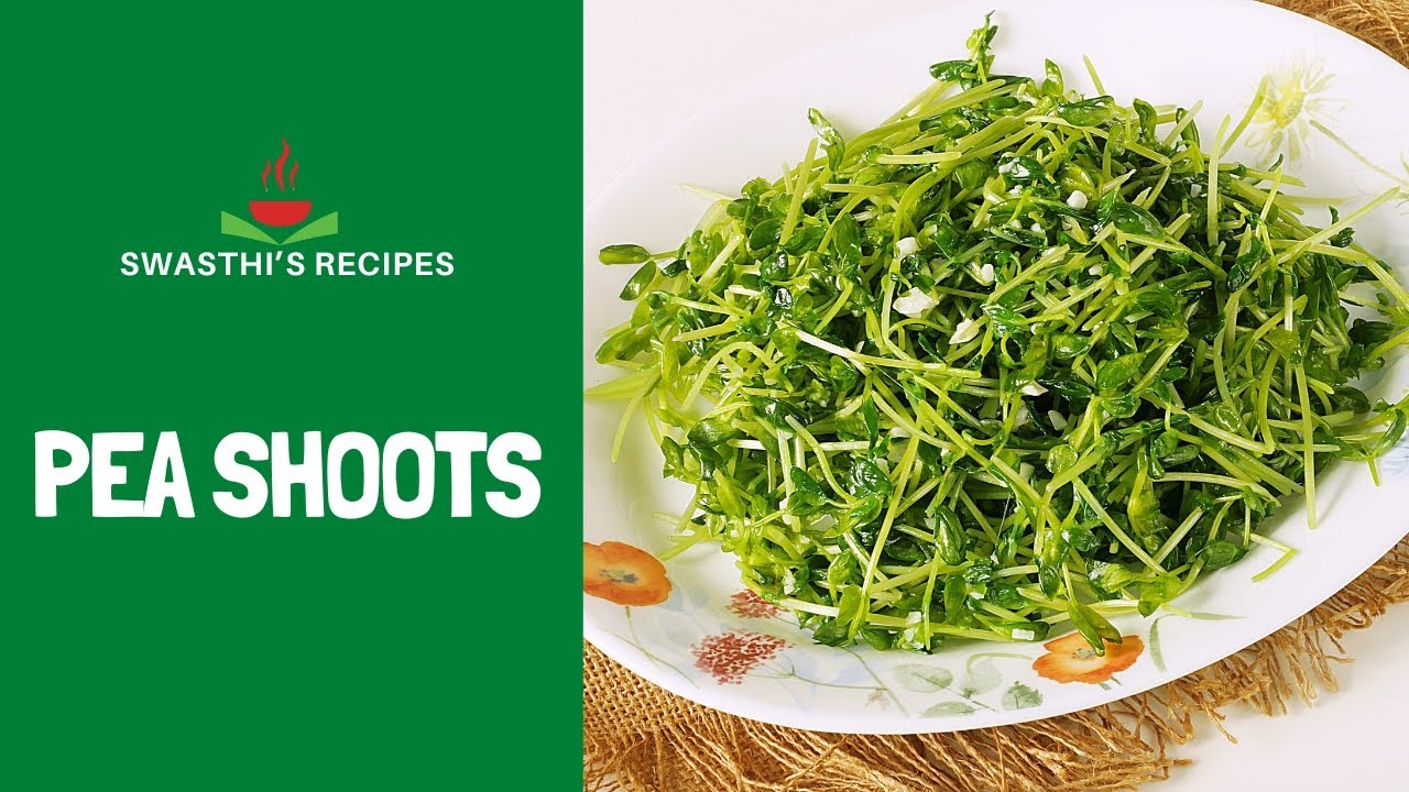 Pea Sprouts Recipe (Sauteed Pea Shoots)