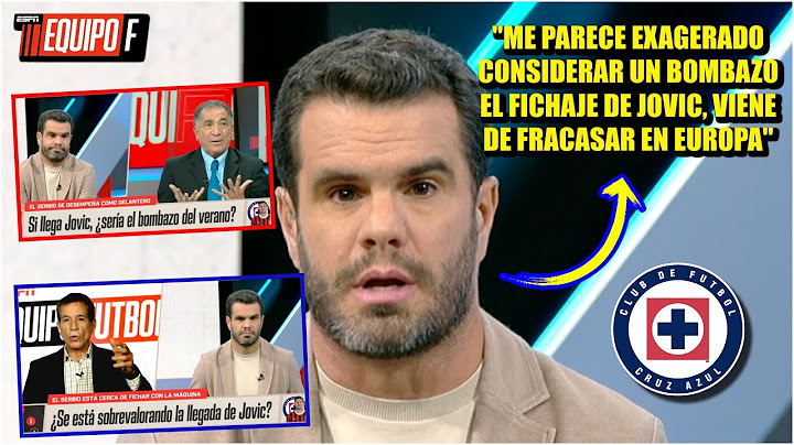 Ricardo Puig estalló: JOVIC ES UN CARTUCHO QUEMADO del FUTBOL EUROPEO. Todos reaccionan | Equipo F