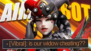 My team thought I was CHEATING on Widowmaker again...