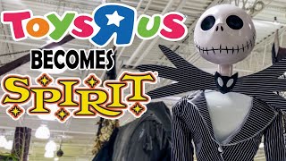 Spirit Halloween Inside Abandoned Toys R Us