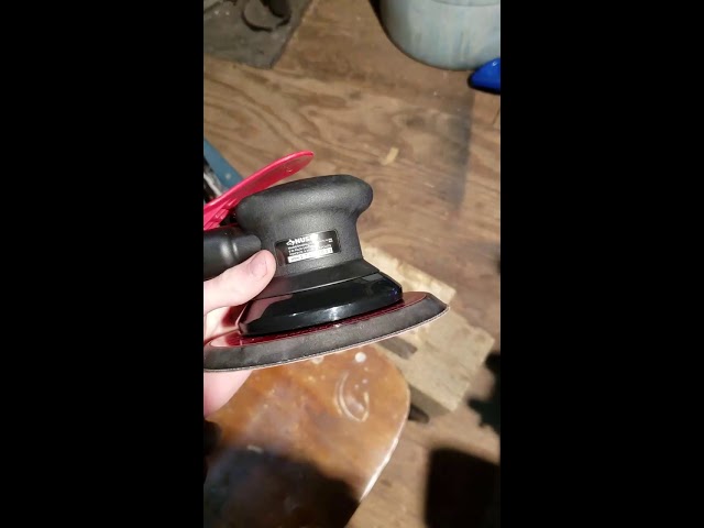Husky random orbital sander YouTube