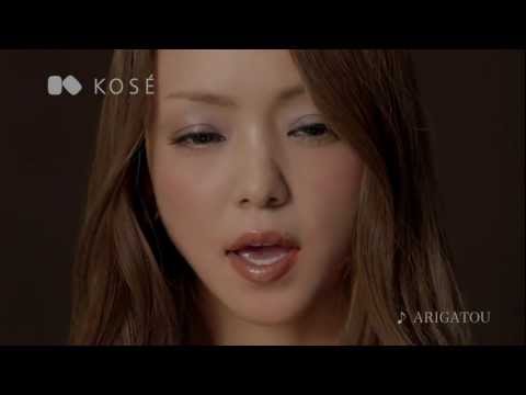 安室奈美恵 KOSE CM スチル画像。CM動画を再生できます。