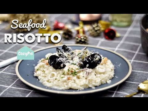 How to make Seafood Risotto? | [Christmas Recipe] ������ (ASMR) - YouTube