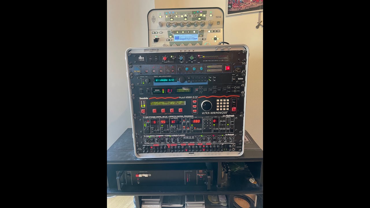 LA Session Guitar Sound CLEAN - Tri Stereo Chorus - Eventide H3000 - Dimension D - Big Rack Chorus