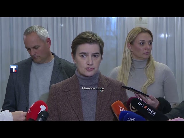 Brnabić: Visok stepen saglasnosti sa ratarima, obustavljene blokade saobraćaja