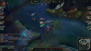 Pyke E Flash on Shaco