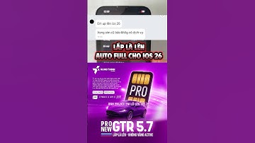 iOS 26 không dịch vụ? Lắp ProNew 5.7 GTR - Lên sóng như quốc tế